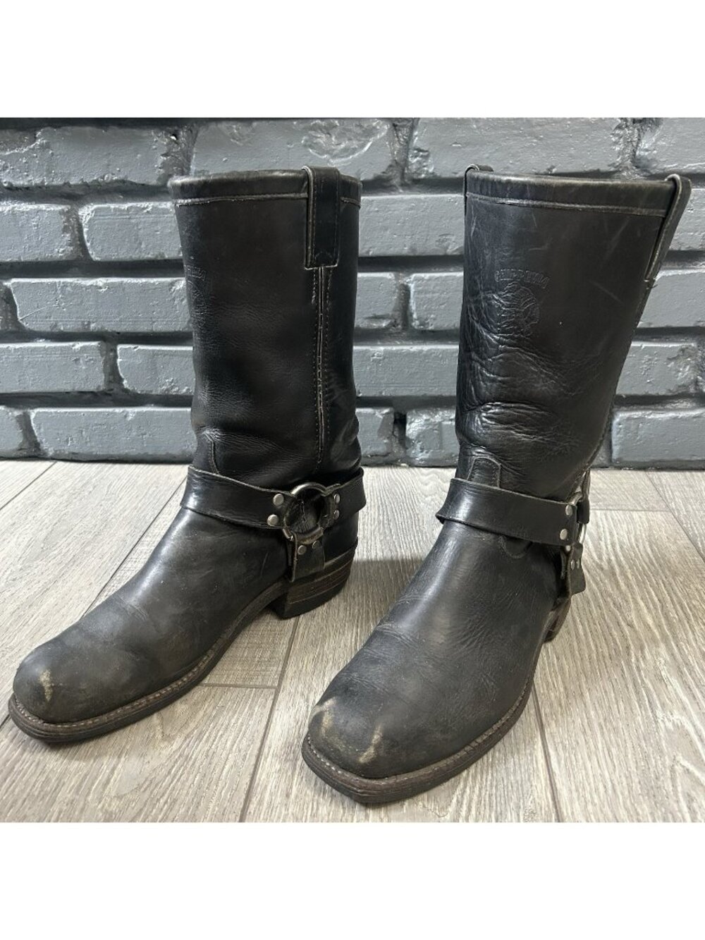 Chippewa 27868 Engineer Buckle Harness Work Boots Mens 10 D